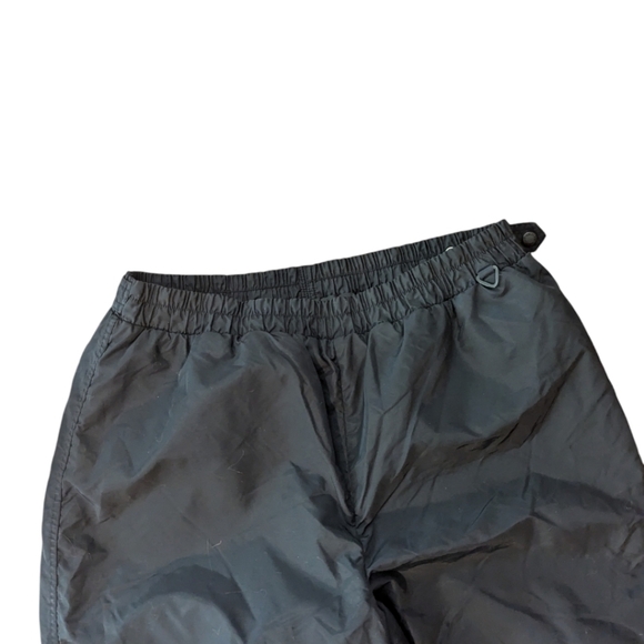 Columbia warm insulated black nylon ski /snow outdoor Gorpcore pants Sz XL - Picture 6 of 8